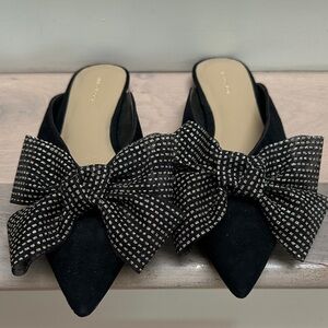 Ann Taylor Bow Slides, Size 7.5
